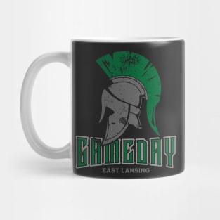 Vintage Spartan Gameday // Grunge Football Game Day Mug